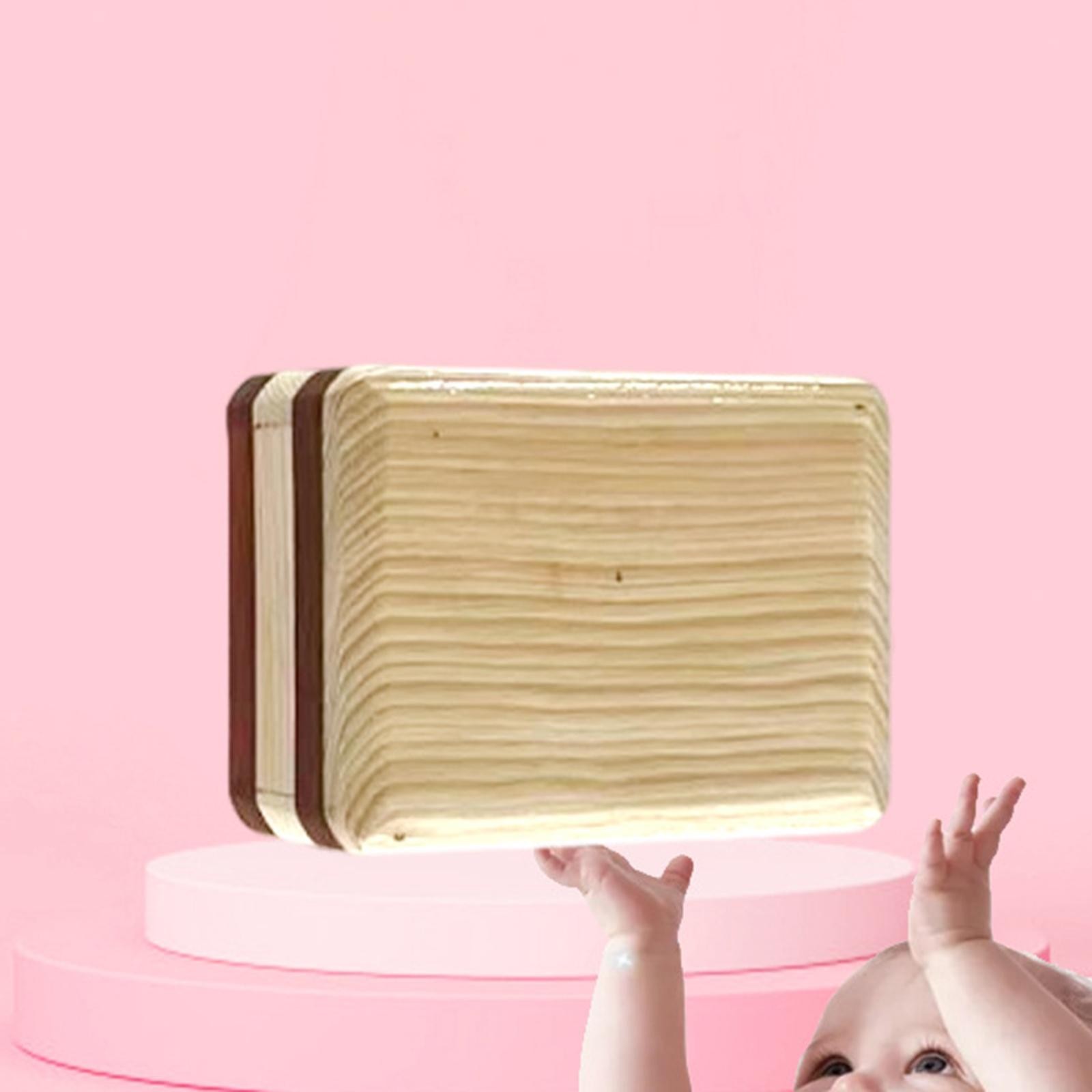 Wooden Shaker Musical Instrument Teaching Aid Early Education for Kids Adults