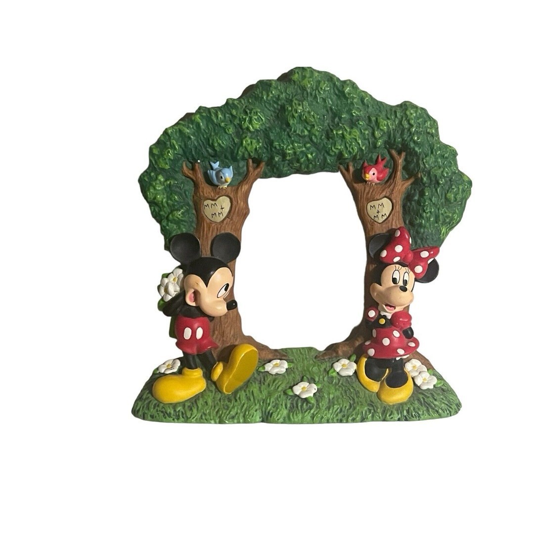 Disney Accents Mickey & Minnie Mouse “Under Trees” Picture Frame