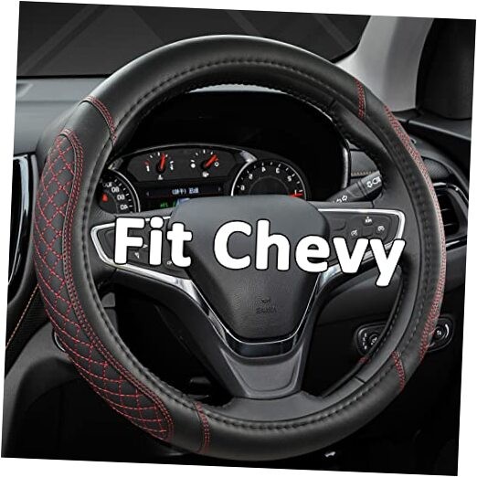  Customized Auto Car Steering Wheel Cover for Chevy 