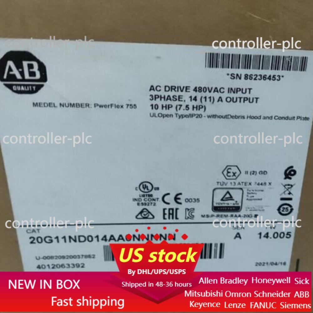 NEW AB 20G11ND014AA0NNNNN PowerFlex 755 AC  Free Fast Ship US Free Tax