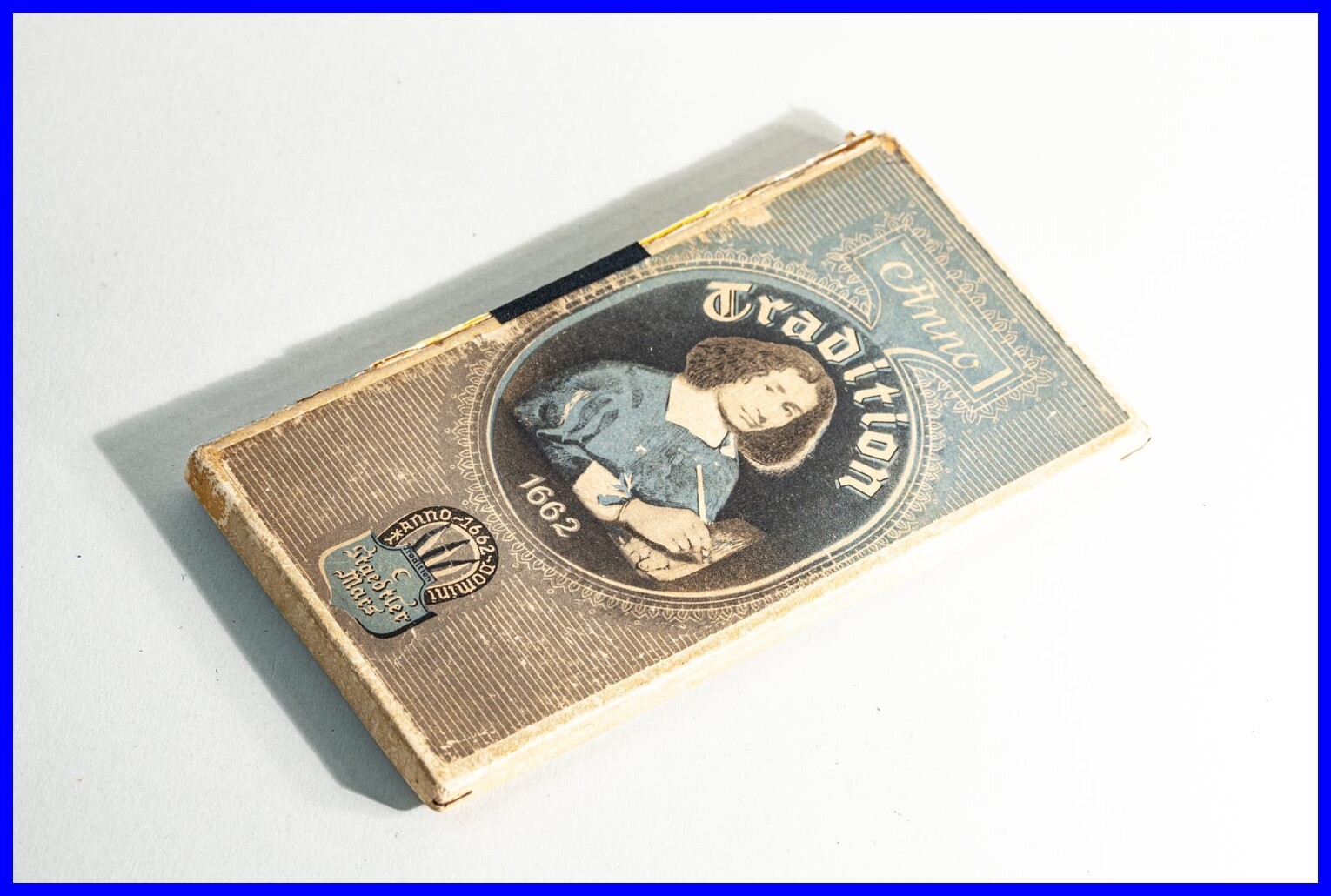 Rare 1930s Box Staedtler Mars Anno 1662 Domini Tradition Colored Pencils