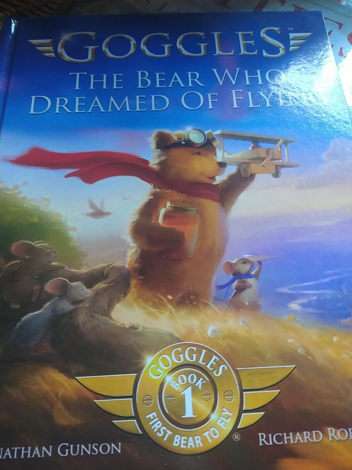 Goggles: The Bear Who Dreamed of Flying - Hardcover By Jonathan Gunson 