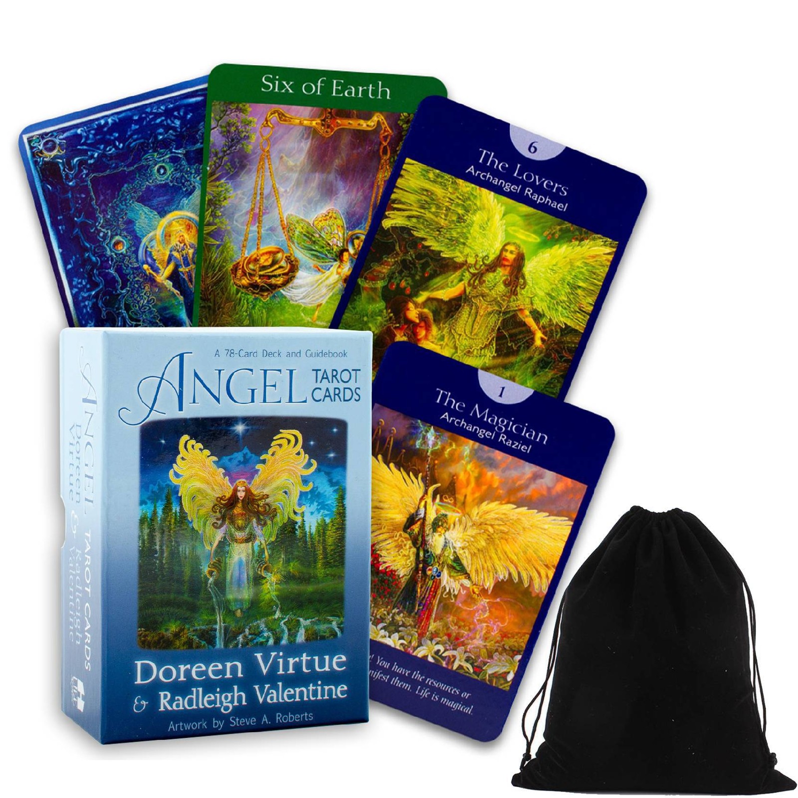 Angel Tarot Cards Deck And Guide Hay House By Radleigh Valentine New And Ta