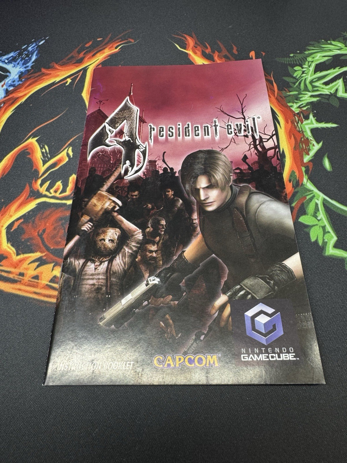 Resident Evil 4 Gamecube Manual Only