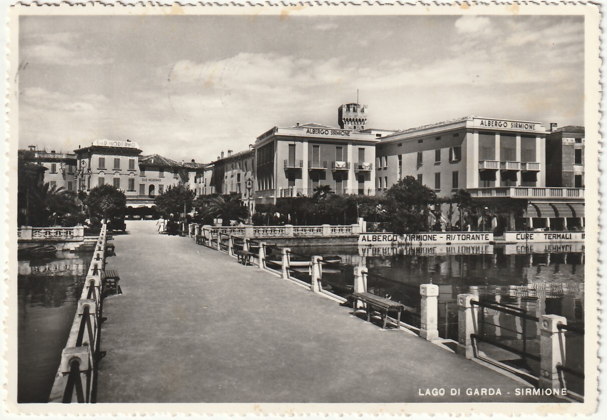 SIRMIONE - BRESCIA - TRAVEL 1956 -8616-
