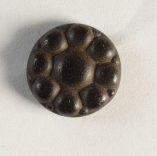 1851 Goodyear Hard Rubber Civil War Era Circles Domes Dots Button R129