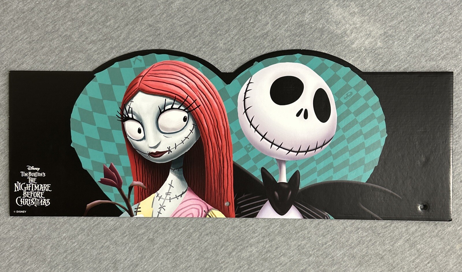 2024 Spirit Halloween Display End Cap 24" x 8" - The Nightmare Before Christmas