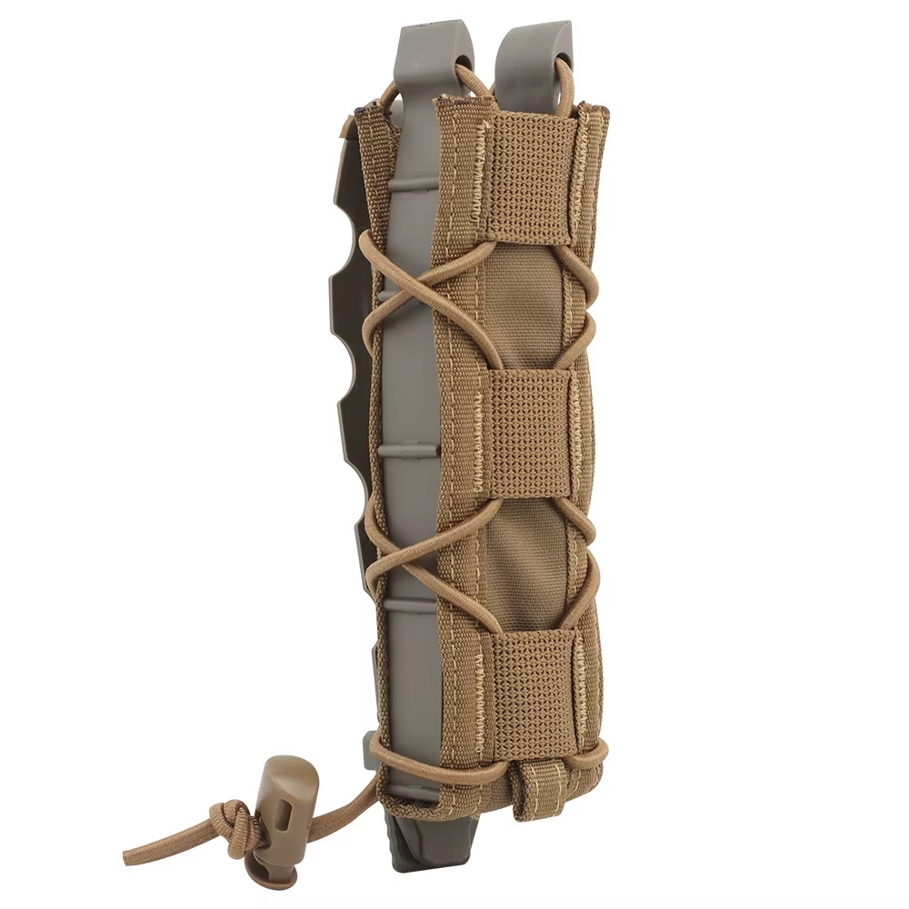 MP5 MP7 Mag Pouch 9Mm .45 Long Mag Holder Bag Tactical Modular MOLLE Open Mag Po