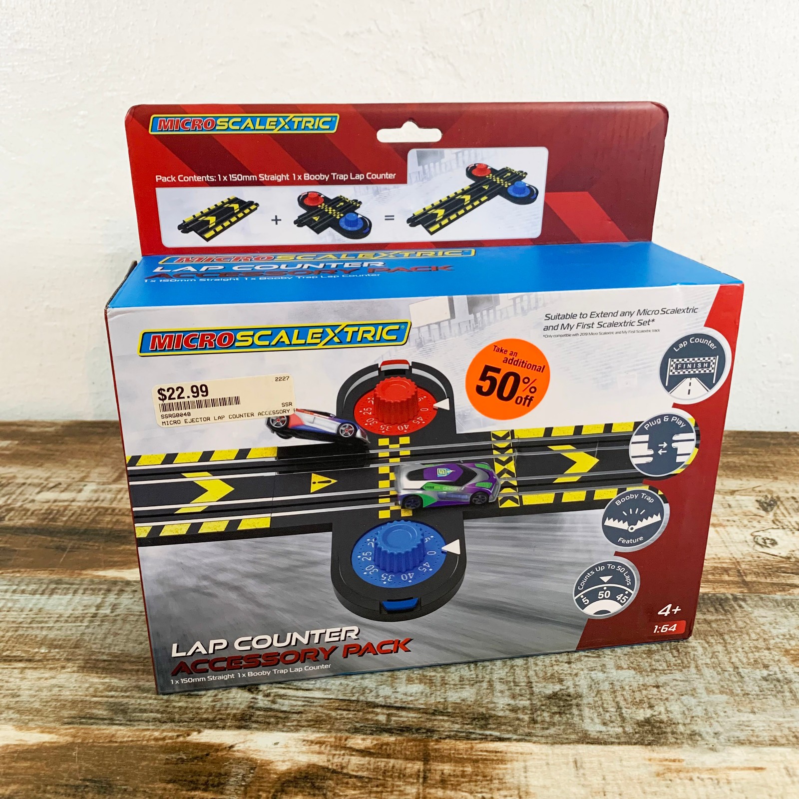 [NEW] Scalextric Micro G8048 Ejector Lap Counter Accessory Pack 1/64 Slot Car