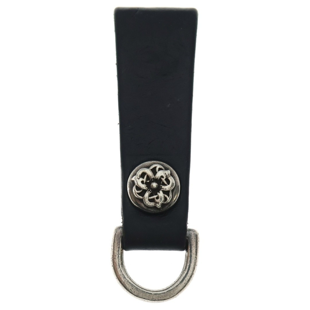 CHROME HEARTS BELT LOOP D RING CELTIC Ball Leather Black Used 4c778ada28d0d92dbc
