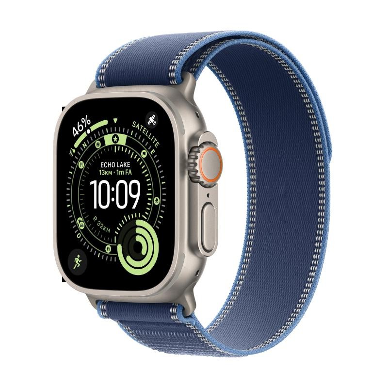 Apple Watch Ultra 3 GPS + Cellular 49mm Titanium Case with Trail Loop Blue/Blue Acc