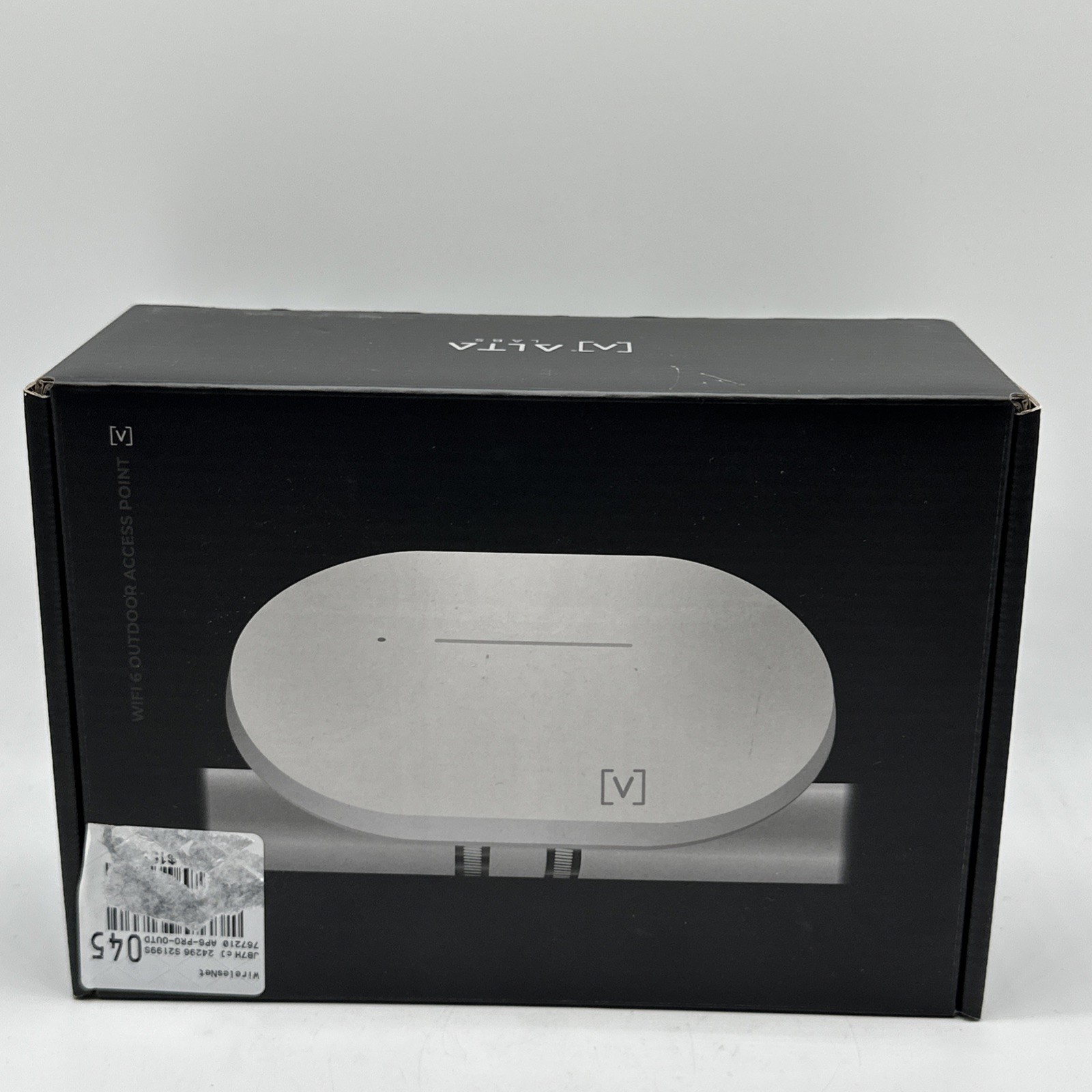 Alta Labs AP6-PRO-OUTDOOR Dual-Band Outdoor 4X4 Wi-Fi 6 Access Point. MU-MIMO