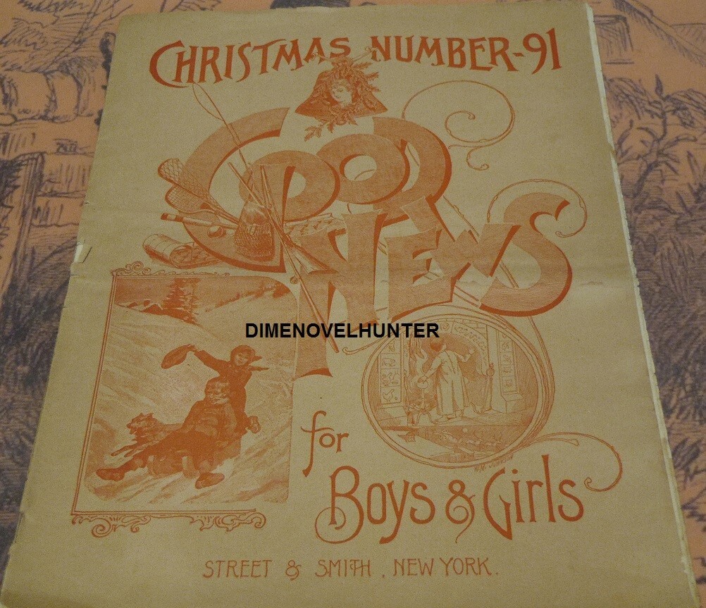 BASEBALL & TOM EDISON 1891 GOOD NEWS #91 STORIES STREET & SMITH DIME NOVEL