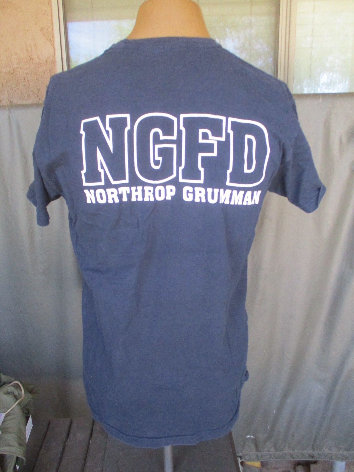 Vtg NORTHROP GRUMMAN, NGFD PALMDALE Fire Department T Shirt
