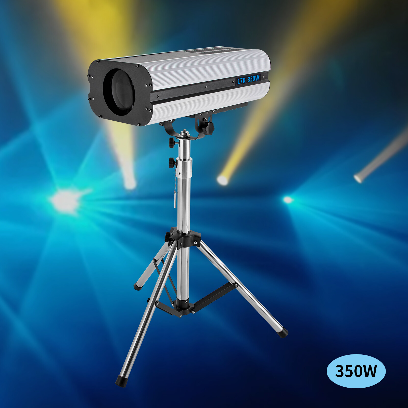 Moving Head Lights Stage Follow Gobo Spot Lights DJ Disco With Tripod 350W