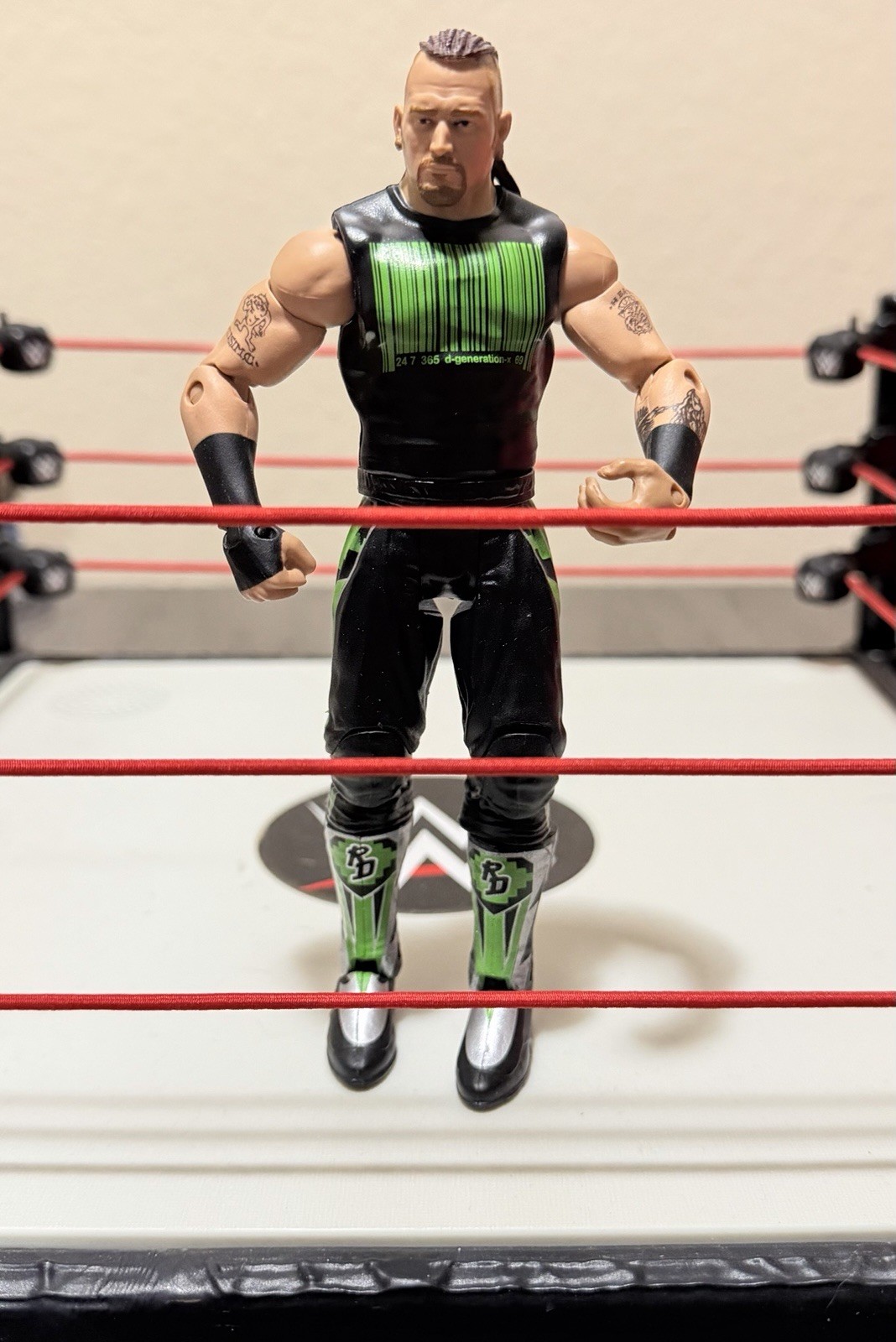 Mattel WWE Wrestling Road Dogg DX Basic 6” Figure *Good* WWF WCW AEW TNA ROH