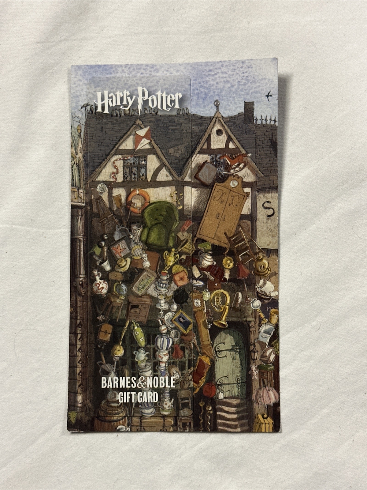 Harry Potter Barnes & Noble Loadable Gift Card No $ Value Bookmark Diagon Alley