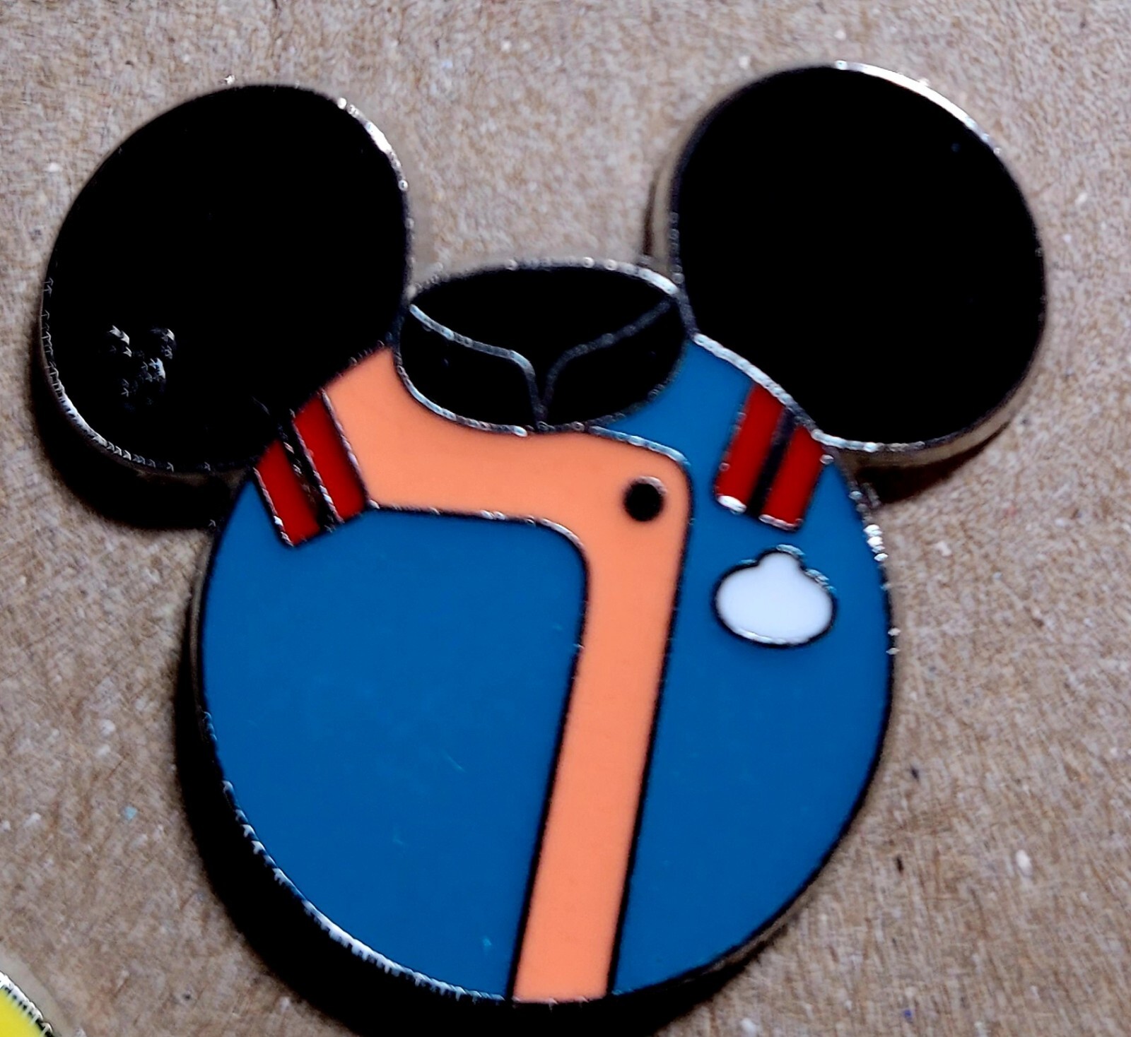 Disney Trading Pin, Hidden Mickey, 2 of 5 Cast Member Costume, 2015 b