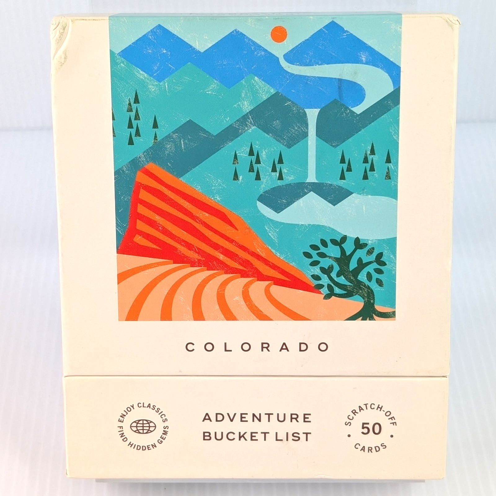 *READ* Colorado Adventure Bucket List 48 Scratch-Off Cards Outdoor Activities