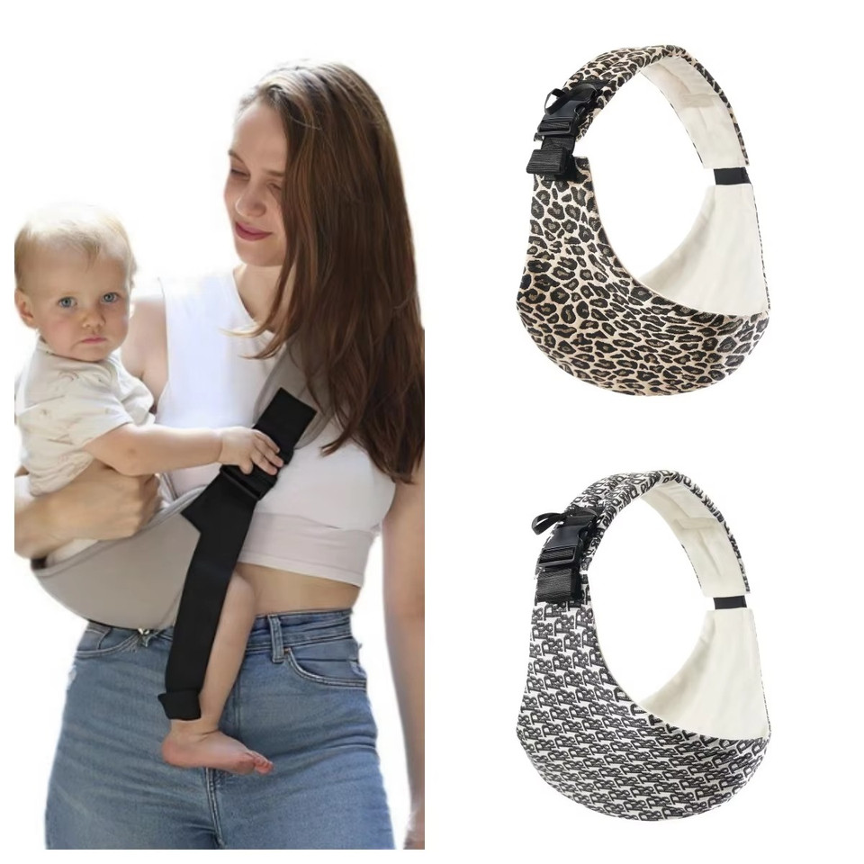 Baby Hip Seat Carrier Leopard Print Front Carry Toddler Waist Support Sling