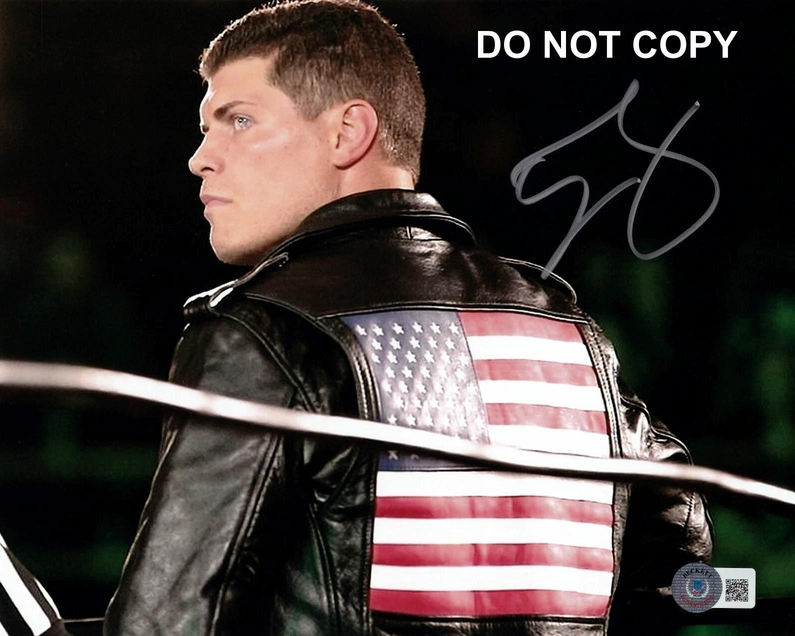 Cody Rhodes WWE WRESTLING CHAMPION Signed Autographed REPRINT 8x10 Photo RP 2