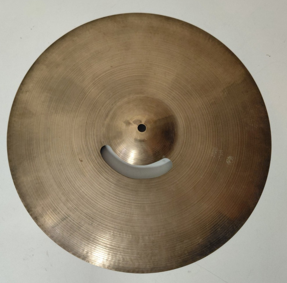 K. Zildjian & CIE Constantinople Cymbal Hi Hat 15” w/ Cut Out Made in Turkey