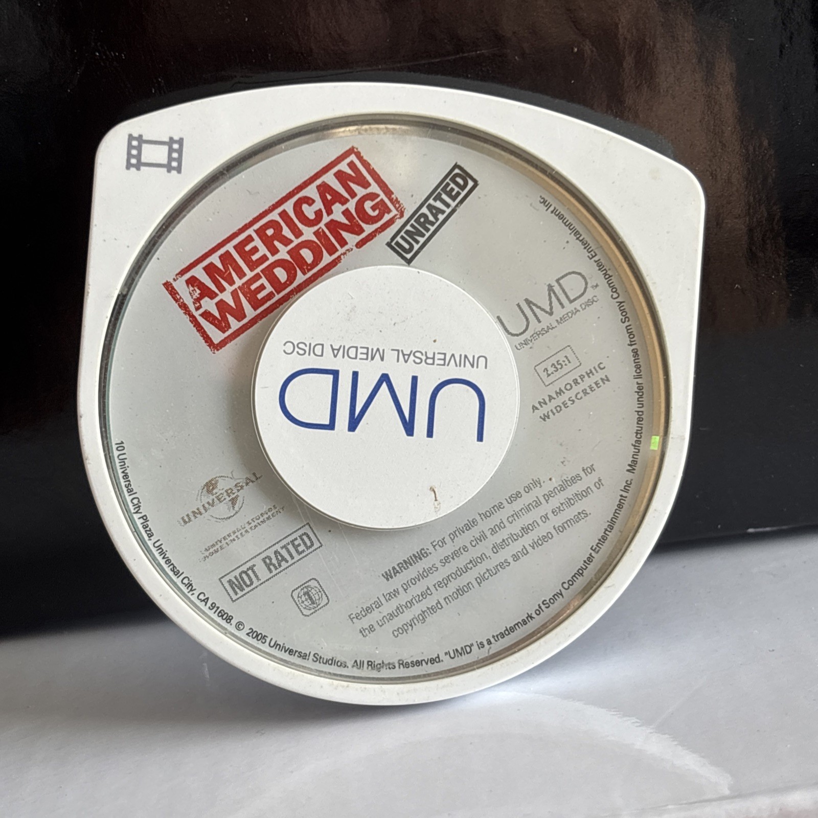 American Wedding ~ Unrated UMD Only (Sony Playstation Portable) Tested psp