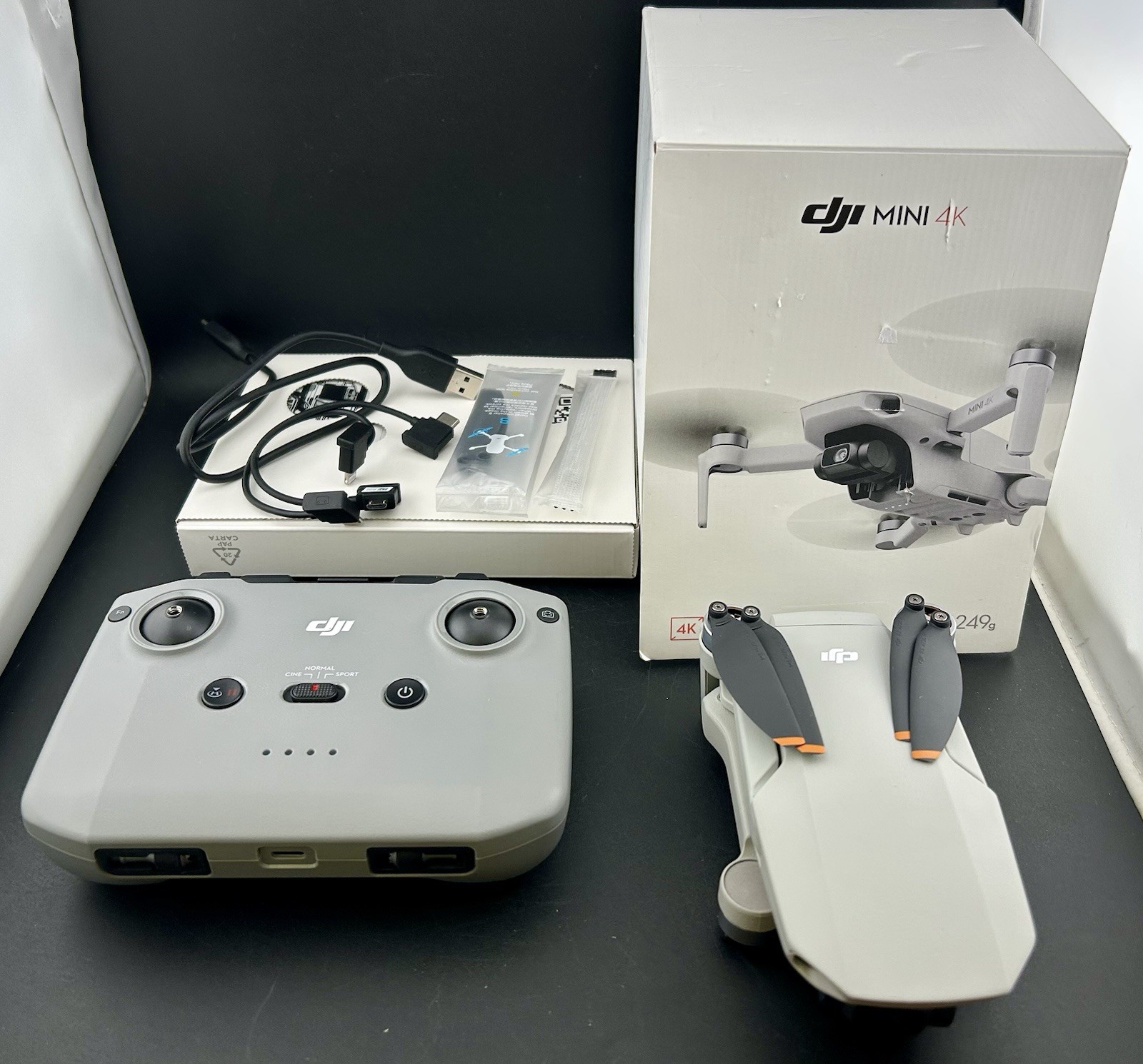 DJI Mini 4K, Drone with 4K UHD Camera for Adults, 3-Axis Gimbal Stabilization