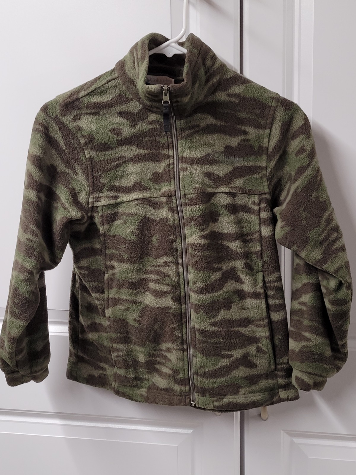 Columbia Jacket Boys Size: 10/12 Full Zip Camo