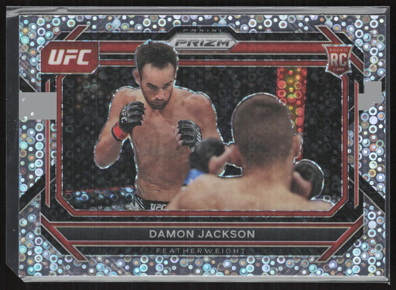 2023 Panini Prizm UFC Damon Jackson Under Card Prizms #50 RC