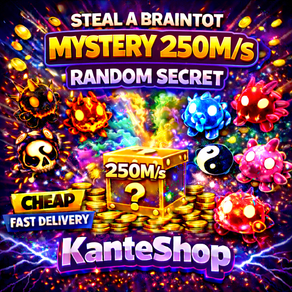 Steal a Brainrot Mystery 250M/s Pack | Random Secret Brainrot | Fast Delivery