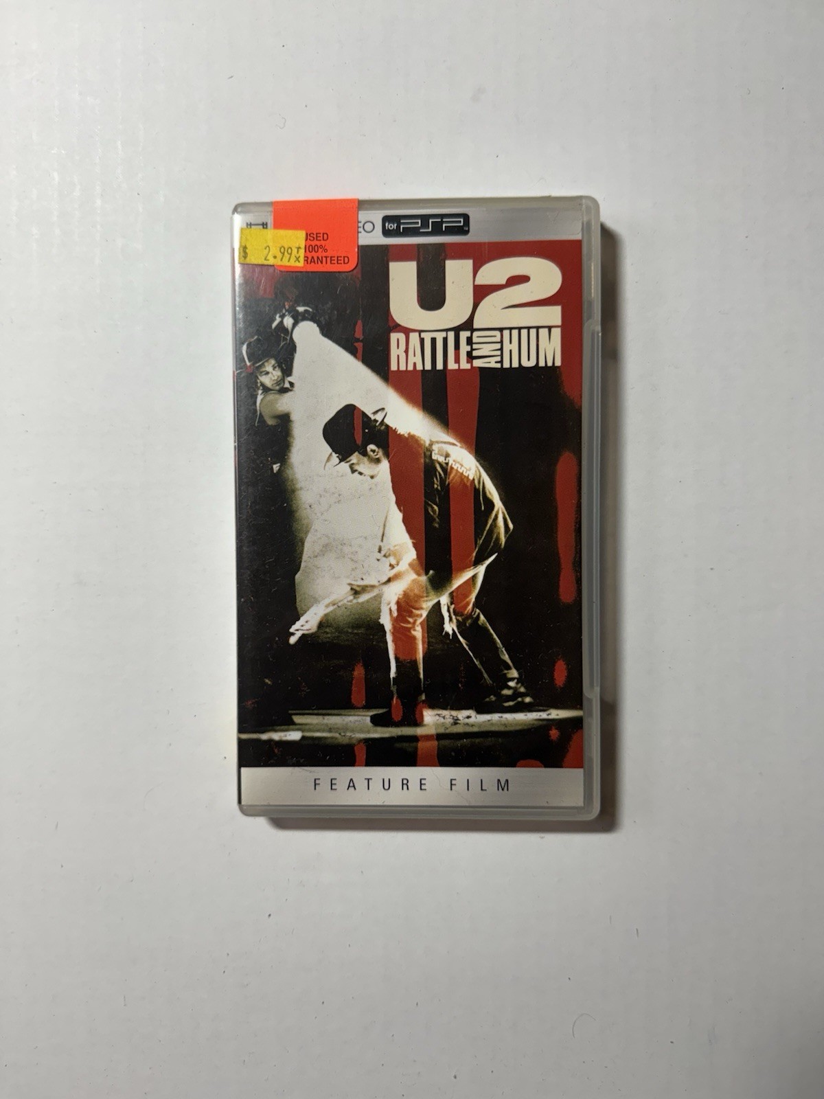 U2 Rattle and Hum UMD Movie PSP Video Games PlayStation Portable SONY Handheld