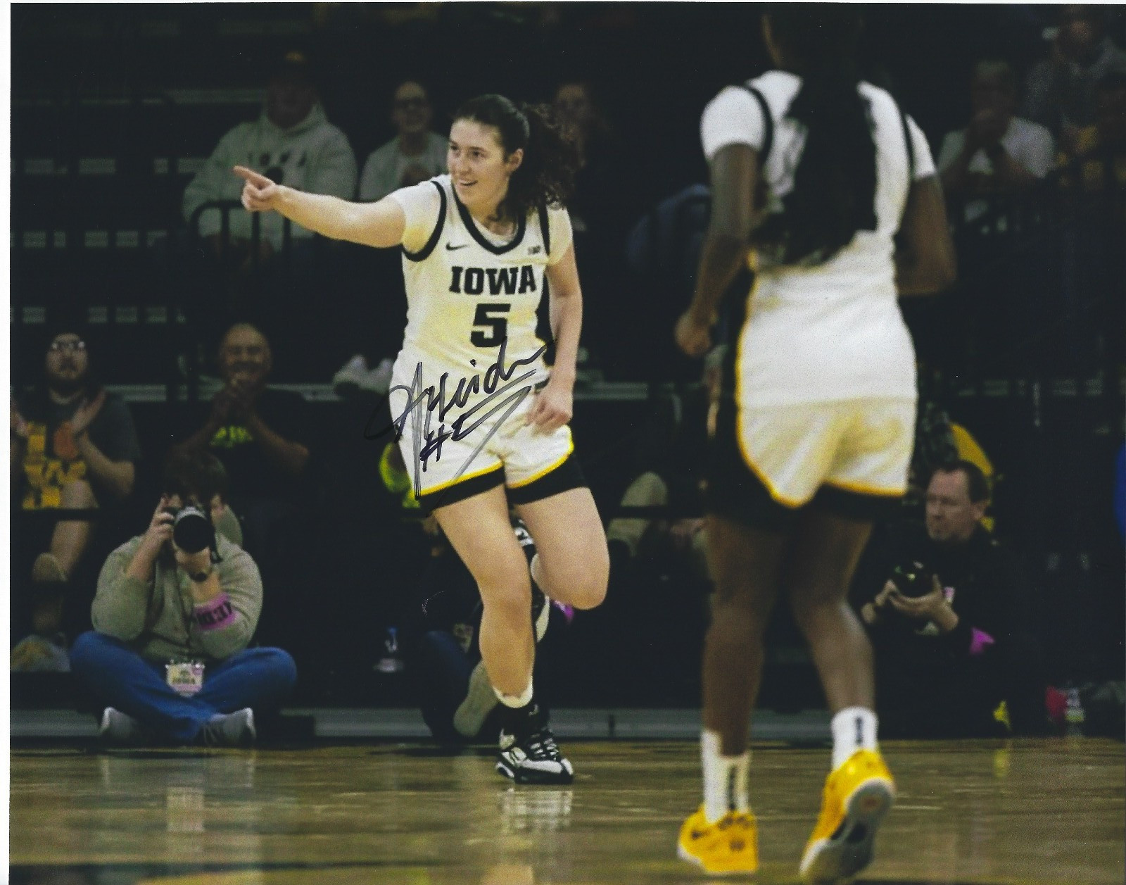 AVA HEIDEN Signed 8.5 x 11 Photo Signed REPRINT Basketball IOWA HAWKEYES