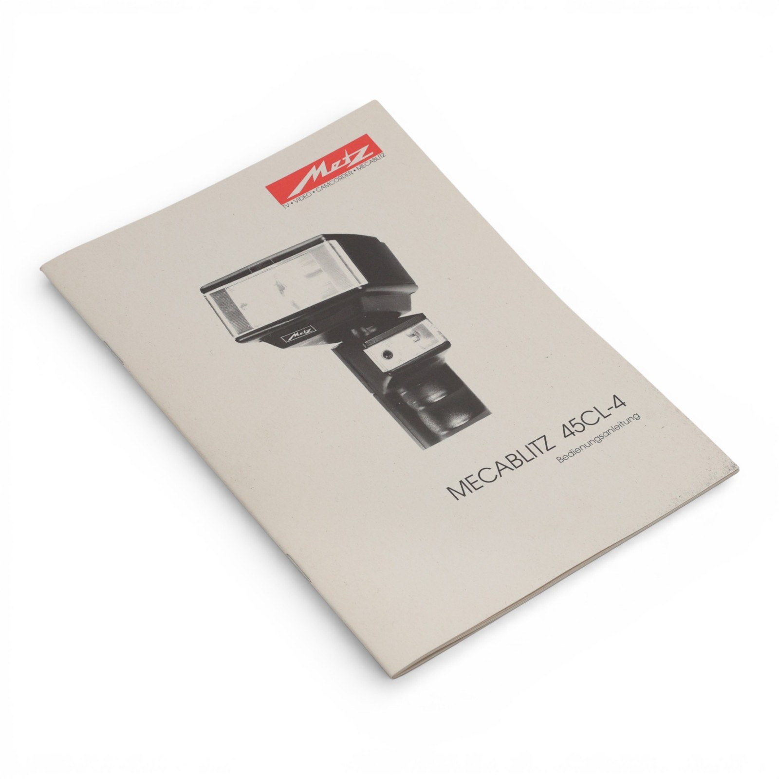 Manual metz Mecablitz 45 CL 4 45-CL-4 45CL4 Guide