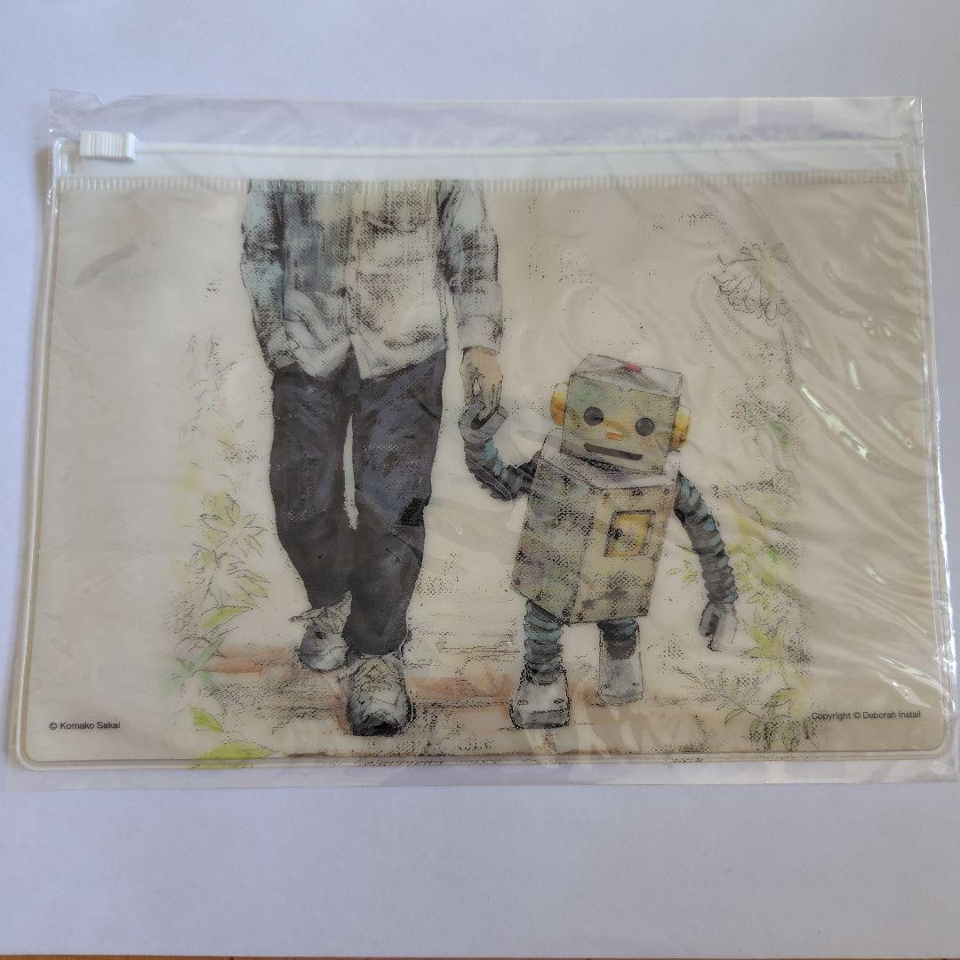 Shiki Theter Compny Robot in the Garden Slider Pouch Unopened Toy 20cm