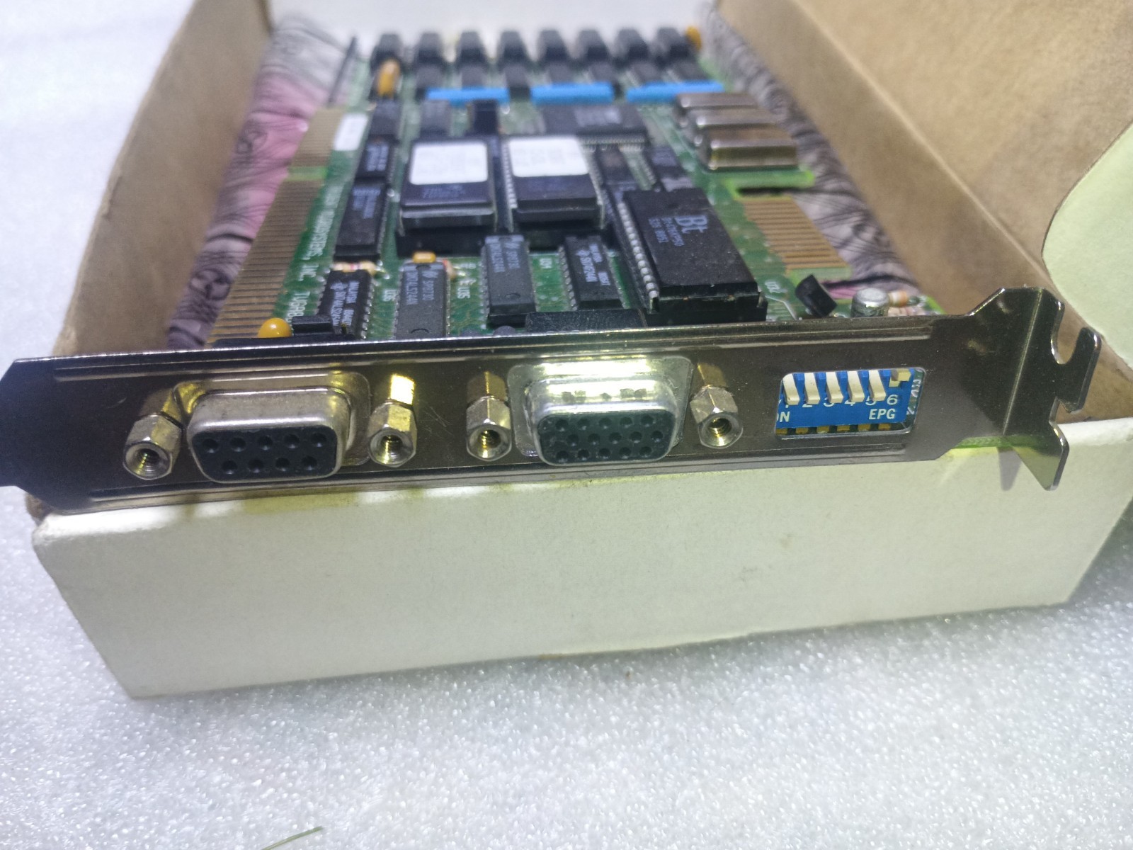  TRIDENT TVGA8816CSC2 ISA VGA DUAL VIDEO CARD 