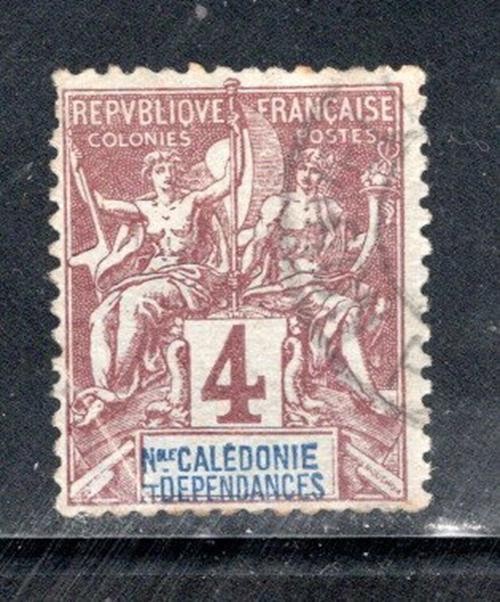 FRANCE FRENCH  NEW CALEDONIA DEPENDANCES STAMPS USED LOT  62719