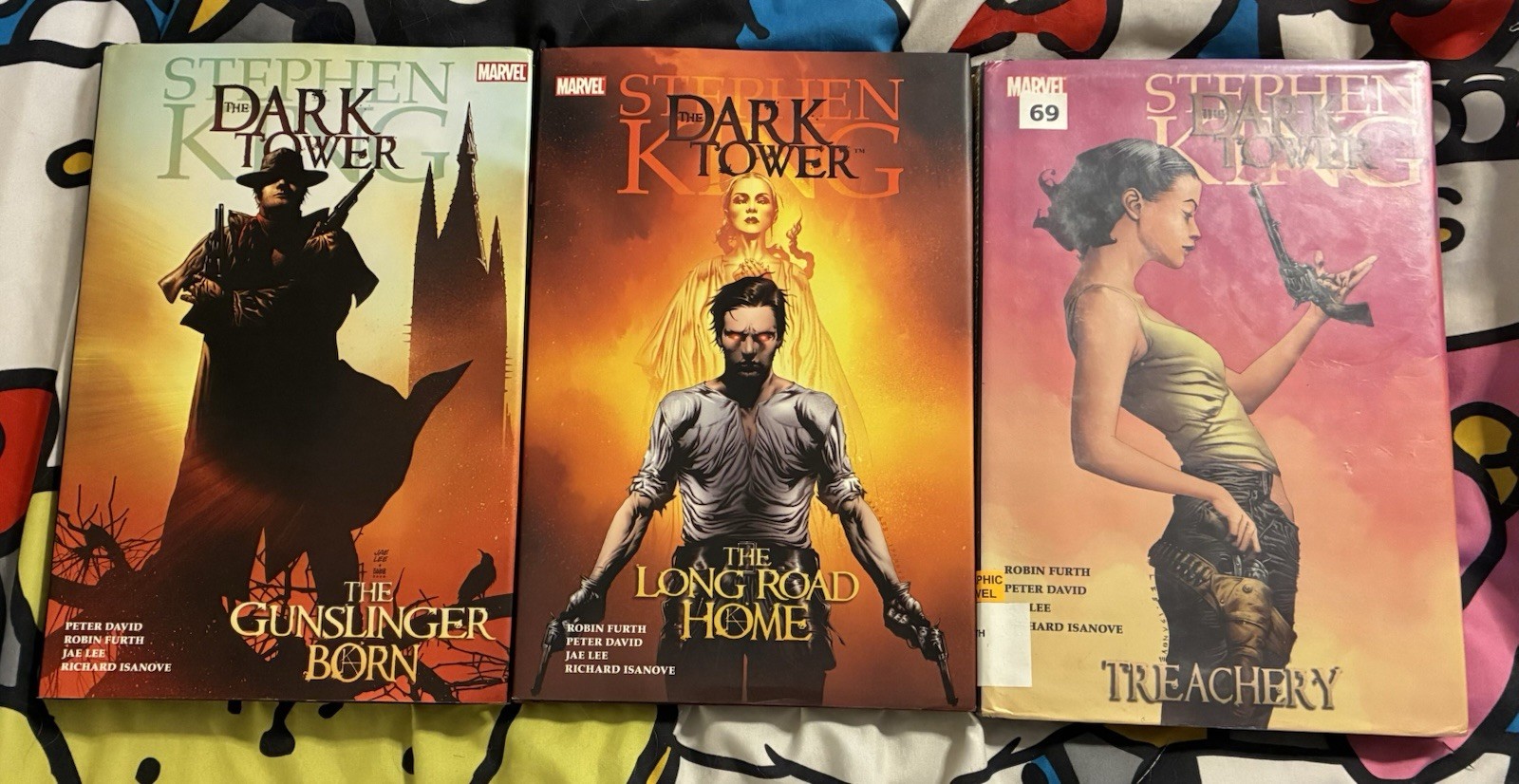The Dark Tower Graphic Novels Hardcover 1-3 Marvel Comics Stephen King