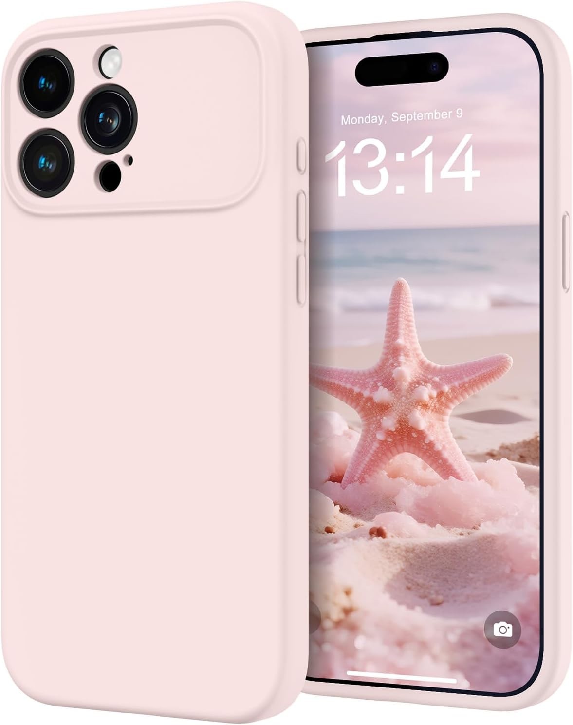 Soft Silicone Gel Case for iPhone Pro Max Shockproof Protective Pink