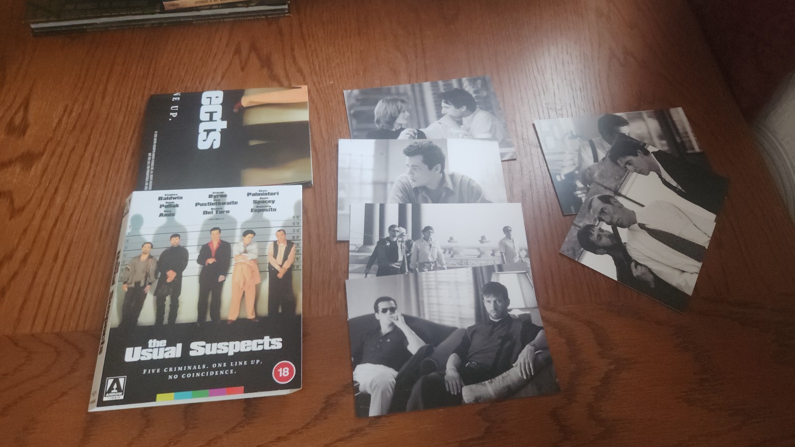 The Usual Suspect Arrow 4K Bluray Slipcover Cards Poster Only NO discs