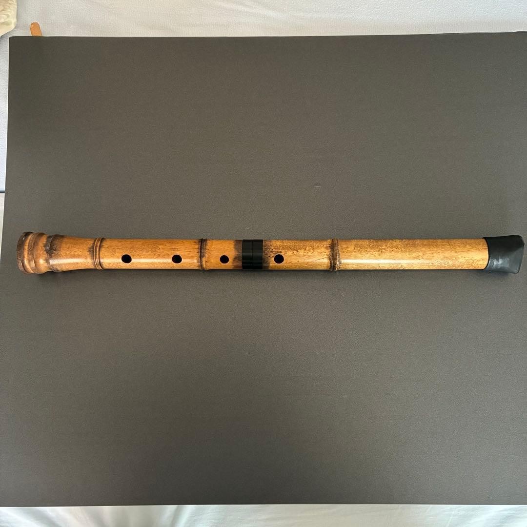 Yokoyama Katsuya Shakuhachi 2piece 5hole 1Shaku8Sun Maple Kaede 55cm