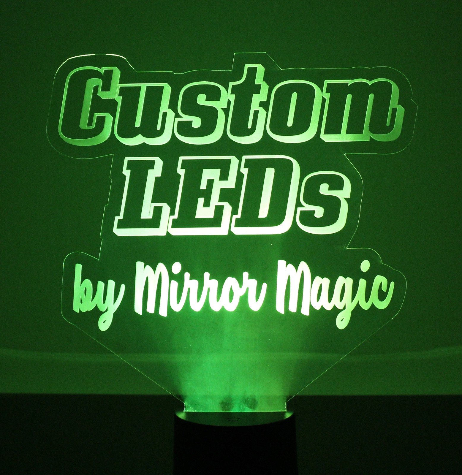 Custom Made LED Light - Custom Logo - Business Logo - 16 Color LED Night Light