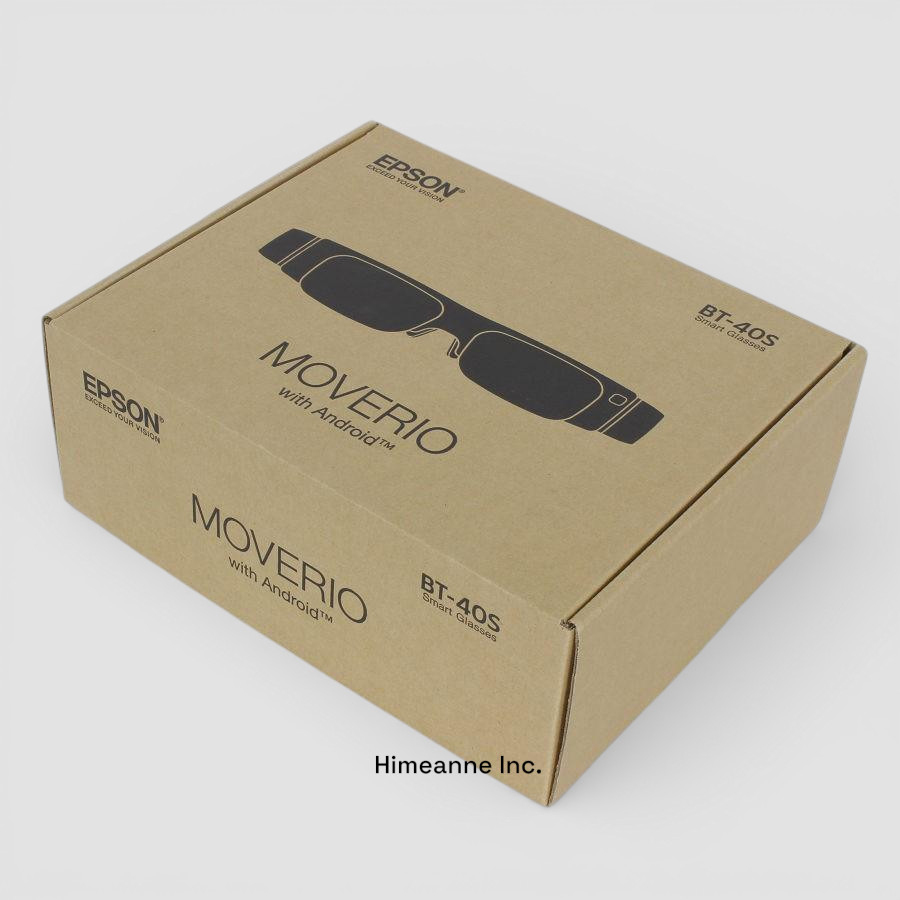 Epson MOVERIO BT-40S AR Smart Glasses Full HD 1080p Intelligent Touch Controller