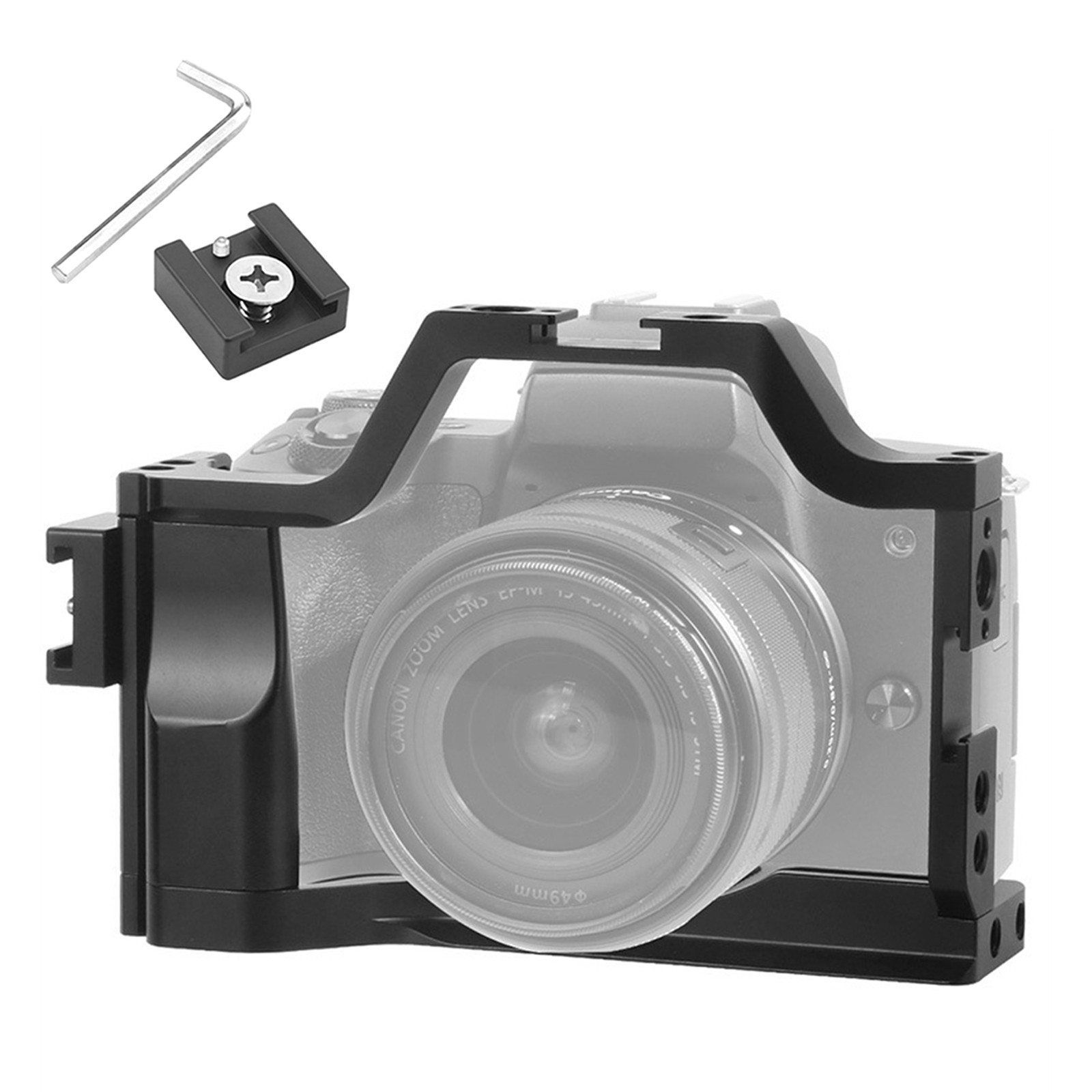 Aluminum alloy Camera Cage For Canon M5 M50 M50II DSLR Camera Rabbit Case