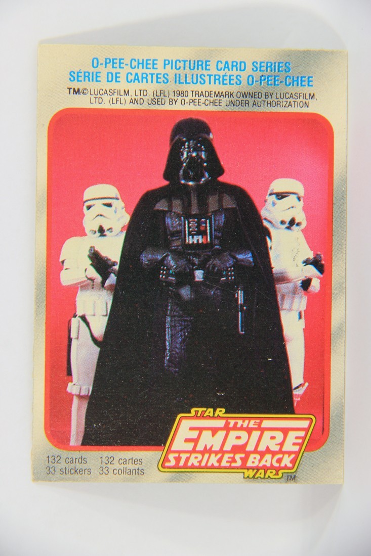 Star Wars Empire Strikes Back Card #1 Title Card Introduction FR-ENG OPC L020293