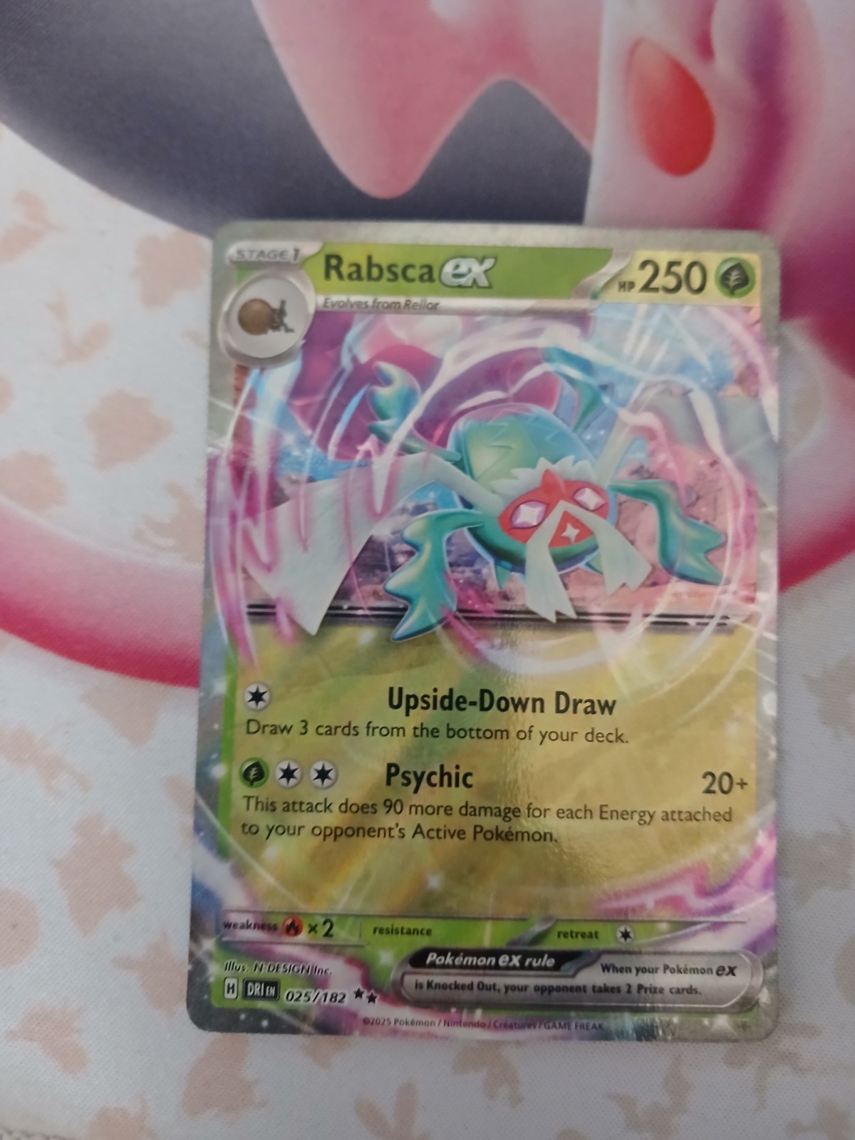Rabsca ex 025/182 Sv10: Destined Rivals Holo