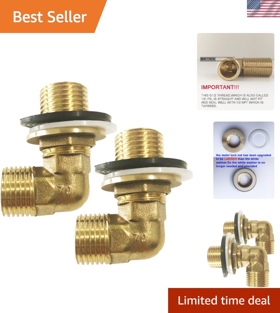 Installation kit for Wall Mount Commercial Faucet,backsplash Mount Set for St...