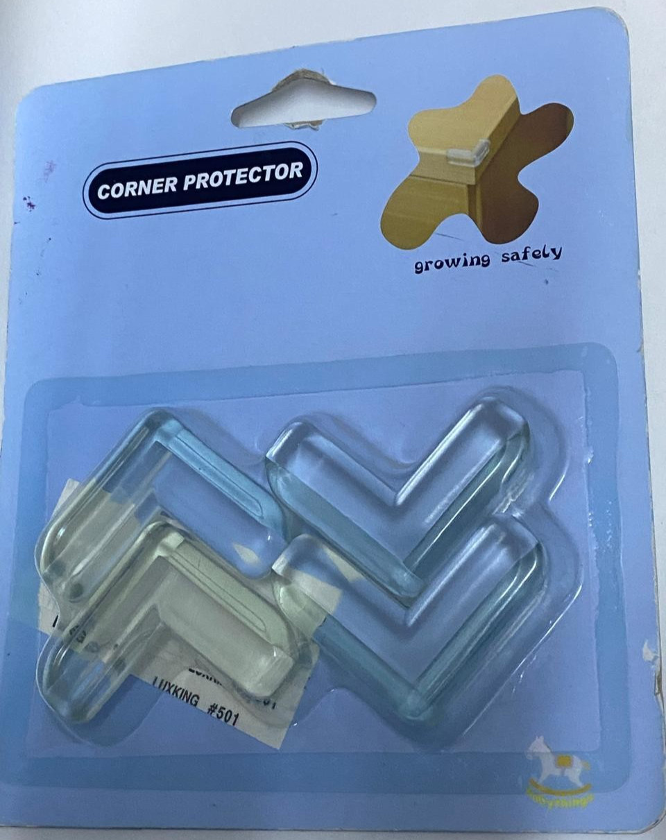 Heavy Duty Clear Corner Protector for Baby Safety Table Furniture 4 Pack