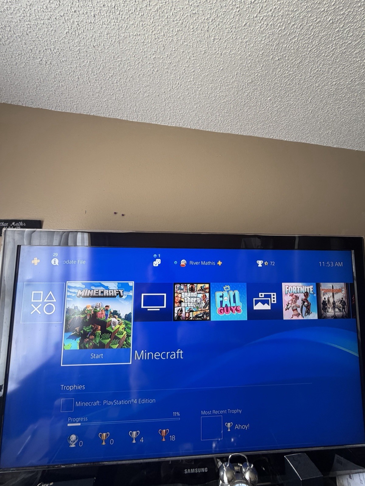 Sony PlayStation 4 Slim PS4 1TB Console Bundle w/ 3 Controllers & Games