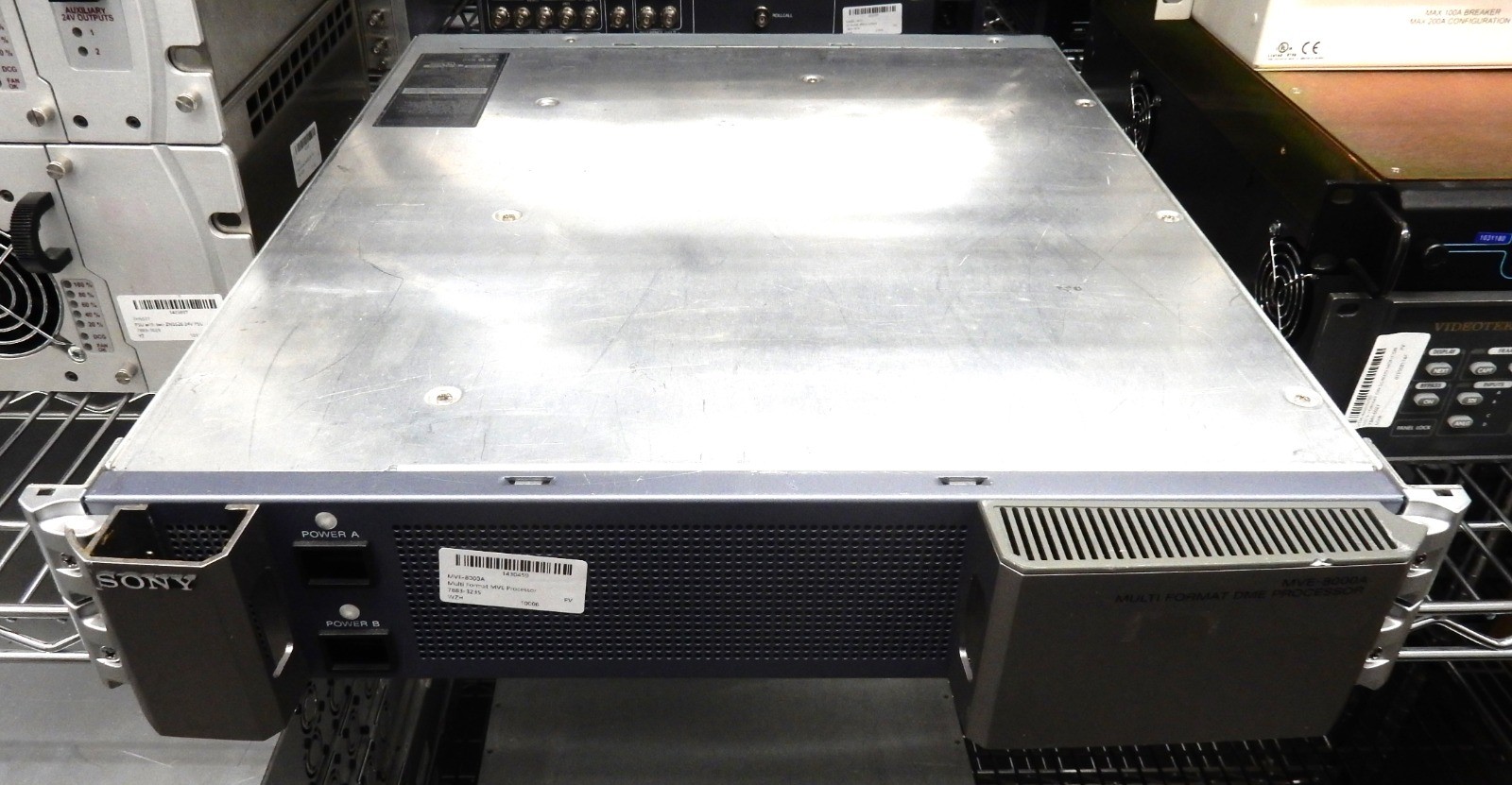 SONY MVS-8000A	3M/E HD Multi-Format Switcher w/1x CN-2488 CN-2356 MKE-8020A